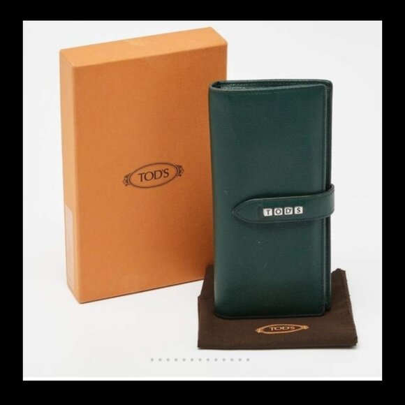 TOD'S Purple Continental Flap Wallet - Picture 7 of 14